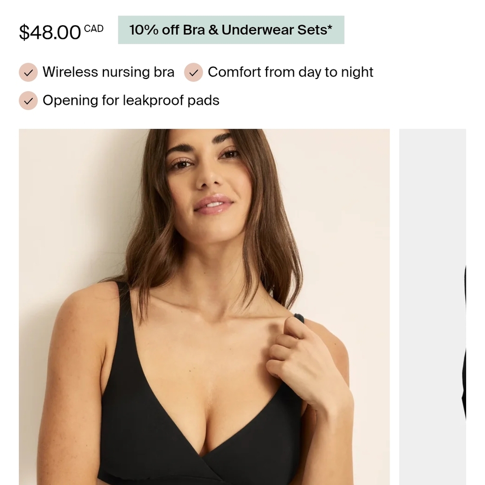Knix Wireless Sweet Dreams Nursing Bra